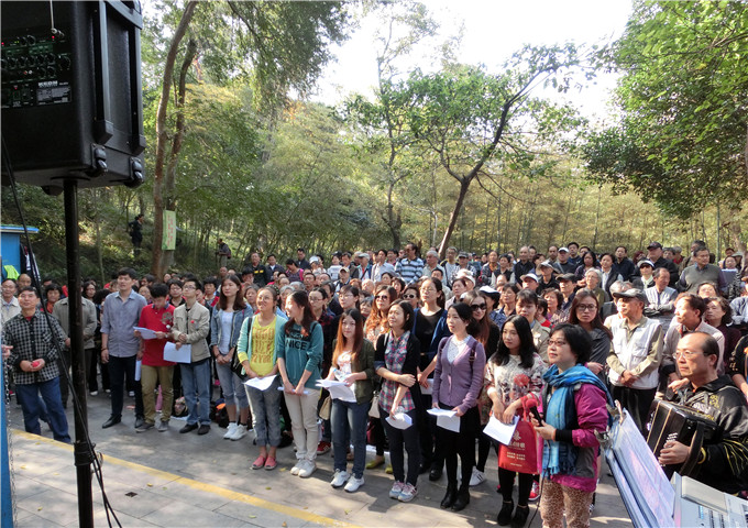 爱涛文化团支部举办“党在我心中,红歌大家唱”