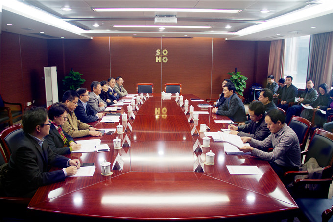 黄澜副市长一行到访黄色漫画