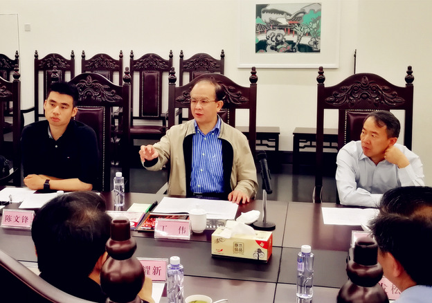 文化部丁伟副部长调研苏豪控股爱涛文化集团海外文化交流等工作
